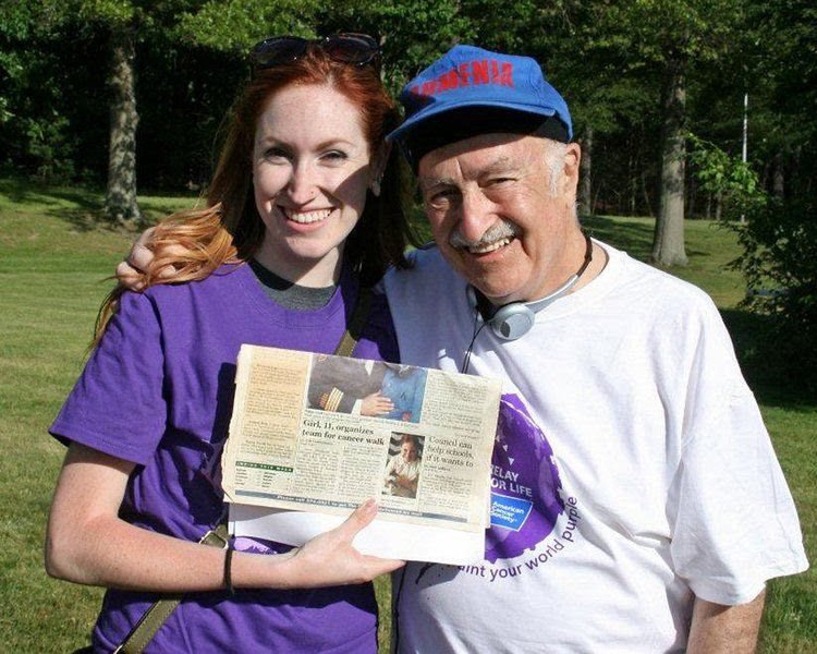Tom Vartabedian was reunited with Jenny Henderson at this year’s Relay for Life.