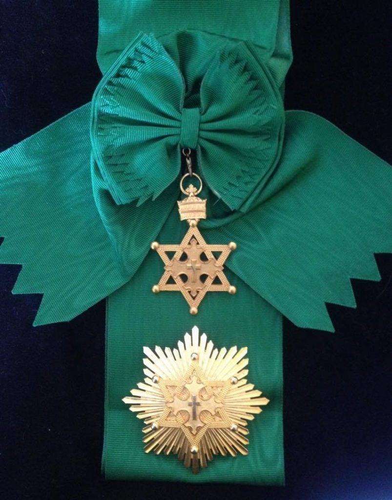 Grand Cross Order of Solomon's Seal-Collar and Breast Badge. (Photo used with the kind permission of Moa Anbessa Treasure House.)