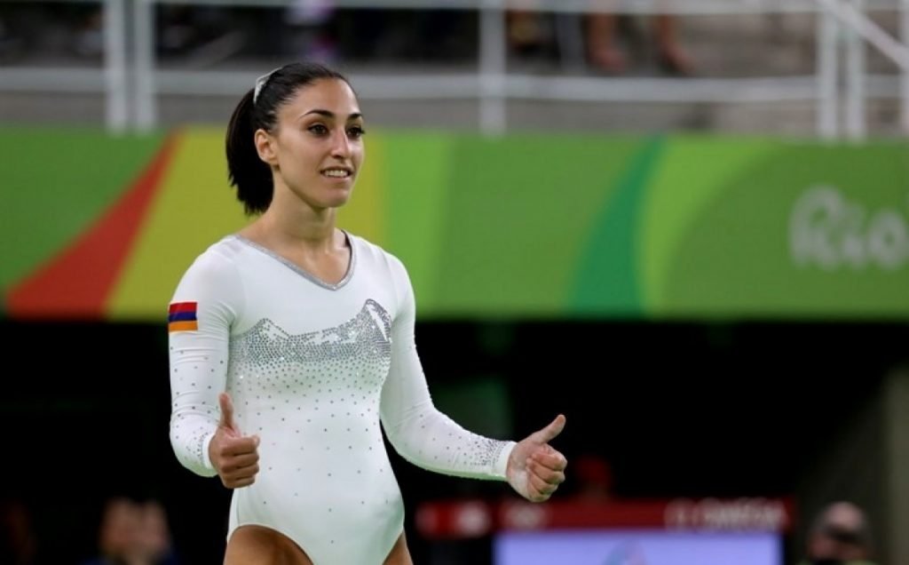 Armenian-American gymnast Houry Gebeshian made history on Aug. 7, by becoming the first female gymnast to represent the Republic of Armenia in Olympic competition. 
