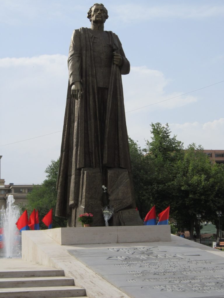 Karekin Nejdeh monument in Yerevan (Photo: Knarik O. Meneshian)