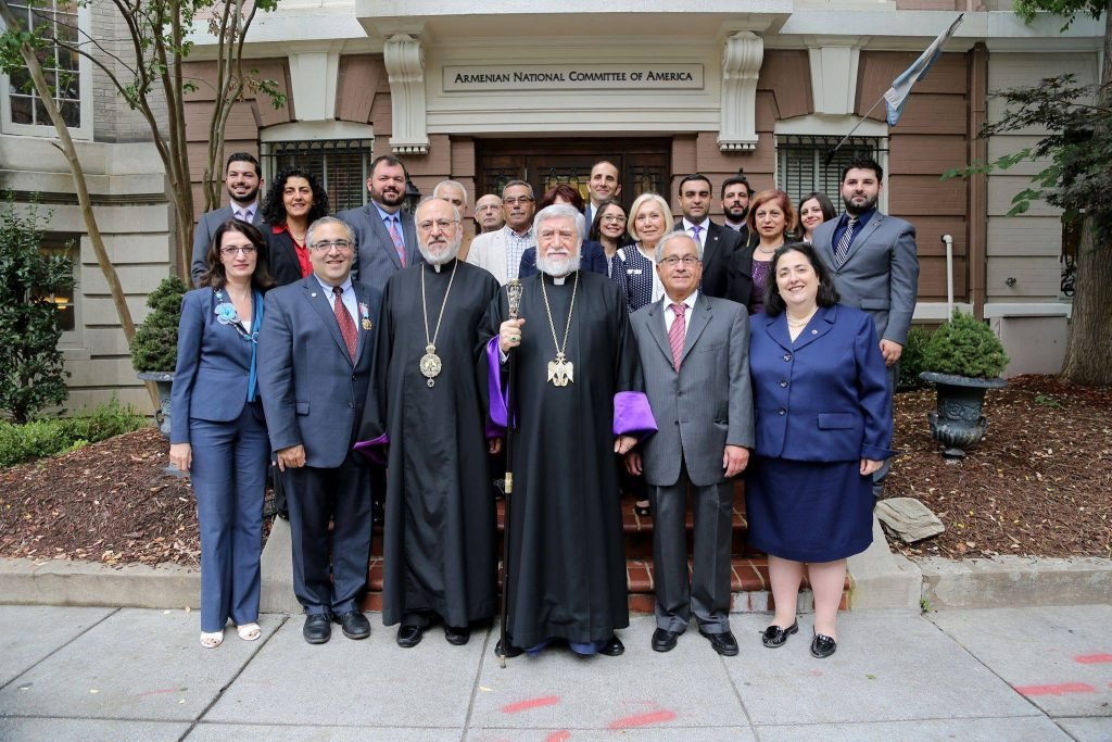 His Holiness Aram I, Catholicos of the Great House of Cilicia, recognized the ANCA's leadership in advancing the Armenian Cause.