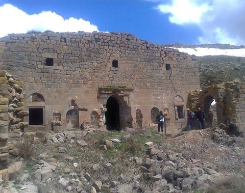What’s left of St. Gevork Armenian Church in Keghi where Armenag Bedigian-Antranigian lived as a young man.