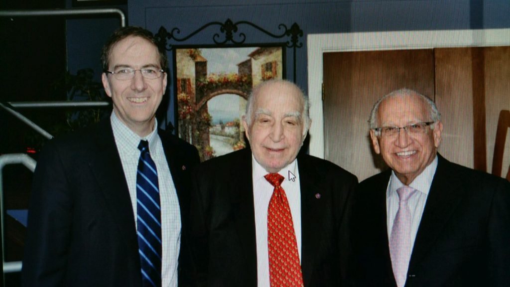 (L to R) Levon Nazarian, MD, Nazar Nazarian, and Raffy Hovanessian, MD