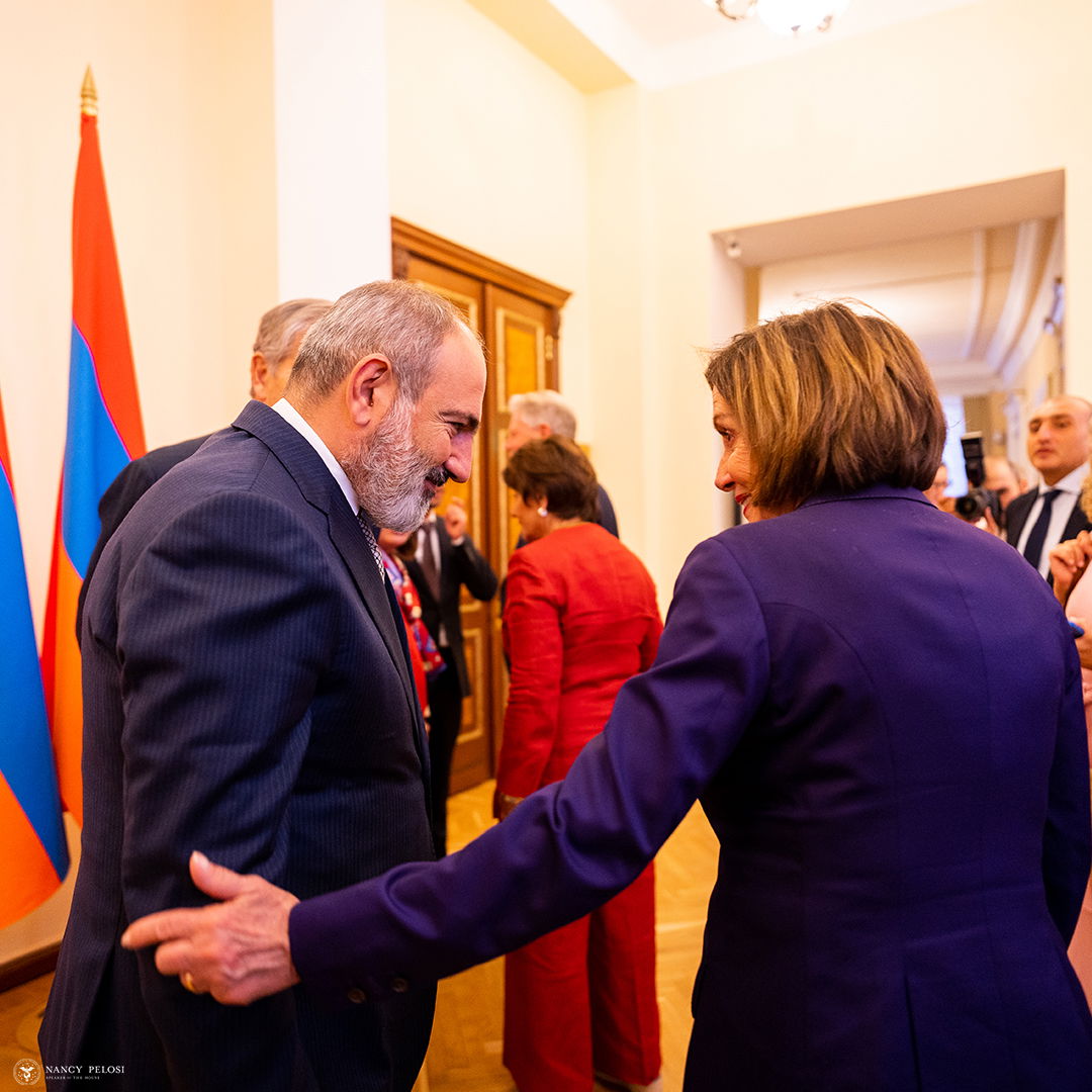 Pelosi condemns Azerbaijan's attacks on Armenia